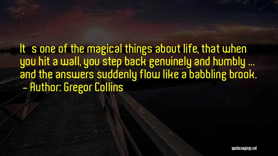 Babbling Quotes By Gregor Collins