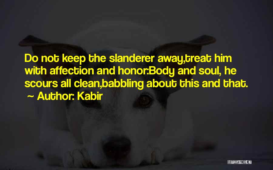 Babbling Quotes By Kabir
