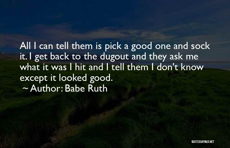 Babe Ruth Quotes 1907915