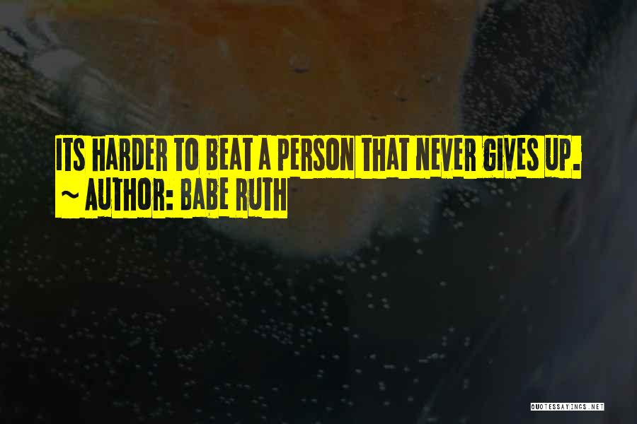 Babe Ruth Quotes 890570