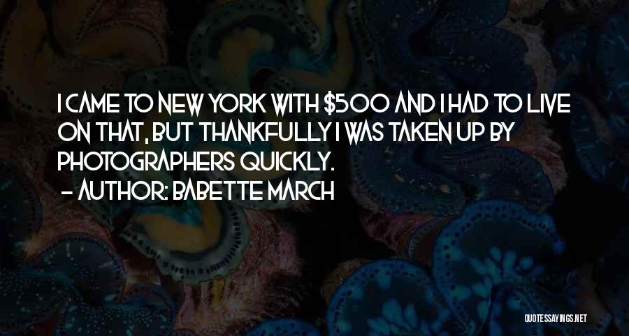 Babette March Quotes 1634143