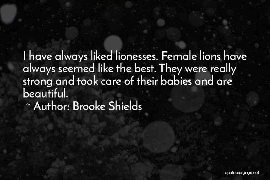 Babies Are Beautiful Quotes By Brooke Shields