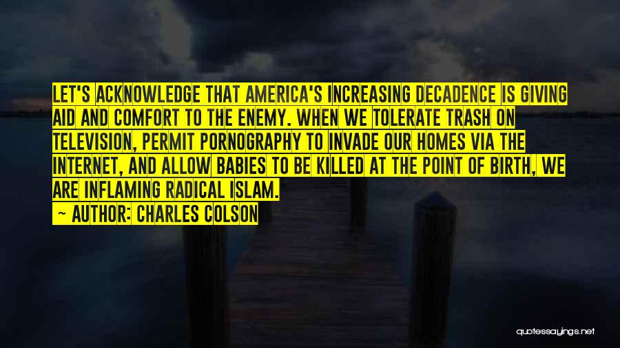 Babies Birth Quotes By Charles Colson