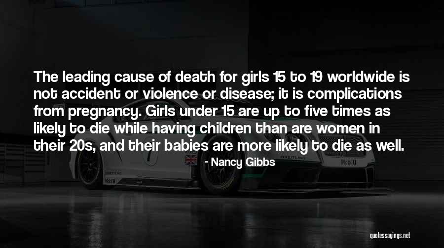 Babies Death Quotes By Nancy Gibbs