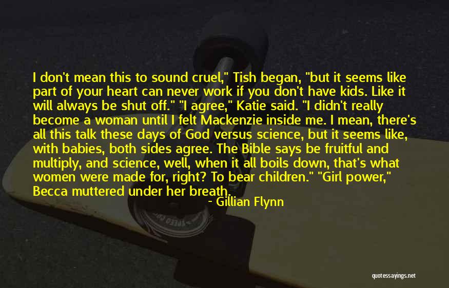 Babies From The Bible Quotes By Gillian Flynn