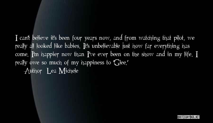 Babies Happiness Quotes By Lea Michele