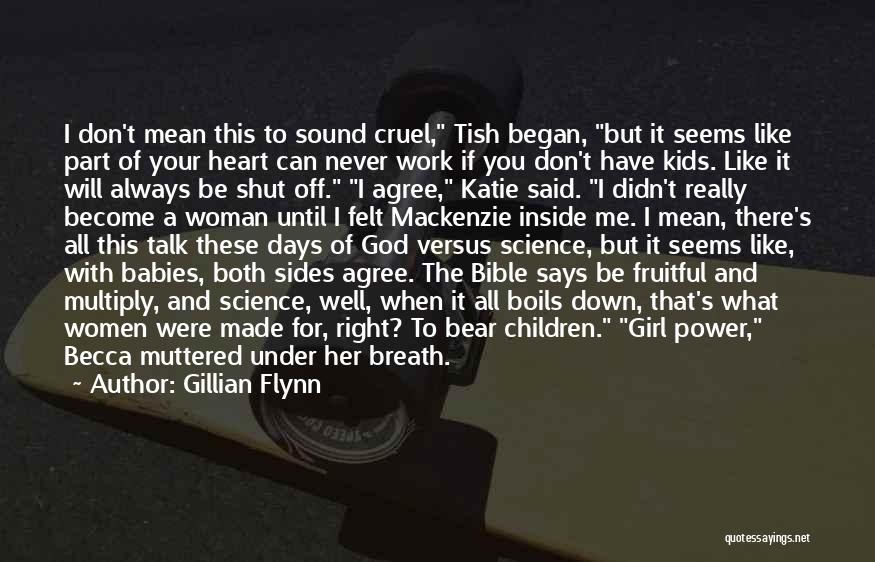 Babies In The Bible Quotes By Gillian Flynn