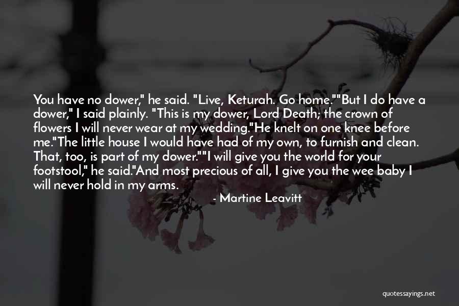 Baby And Flowers Quotes By Martine Leavitt Baby And Flowers Quotes By Martine Leavitt