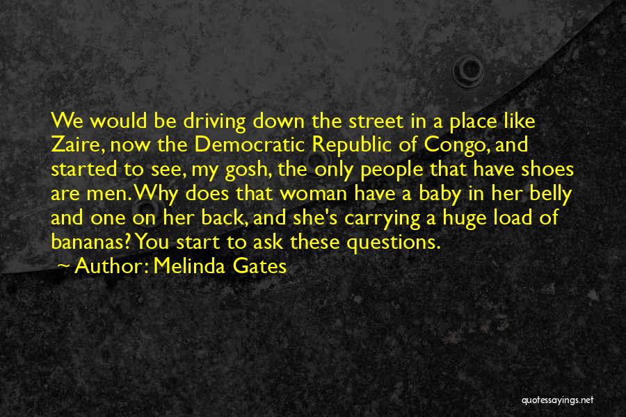 Baby Belly Quotes By Melinda Gates