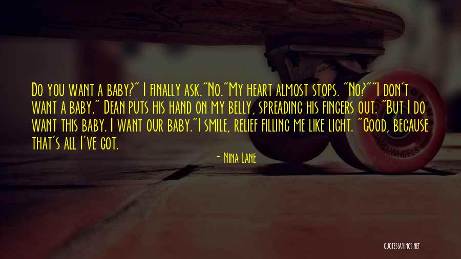 Baby Belly Quotes By Nina Lane