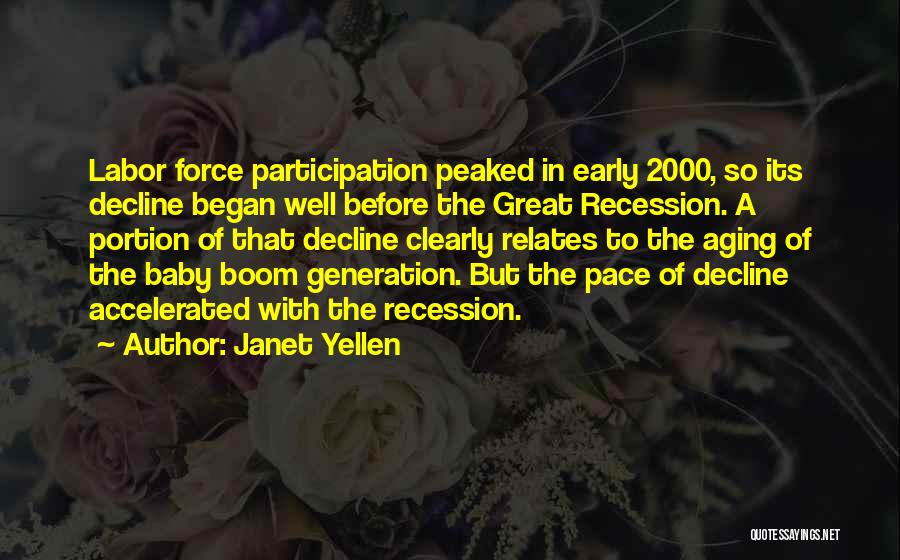 Baby Boom Quotes By Janet Yellen