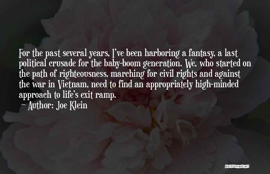 Baby Boom Quotes By Joe Klein