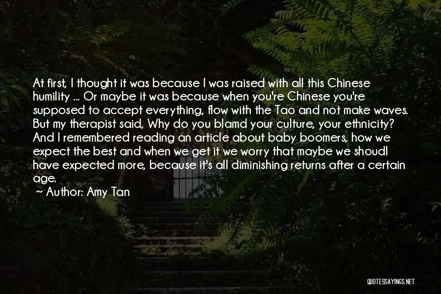 Baby Boomers Quotes By Amy Tan