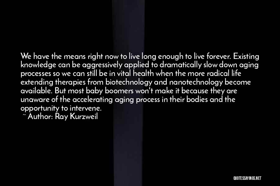 Baby Boomers Quotes By Ray Kurzweil