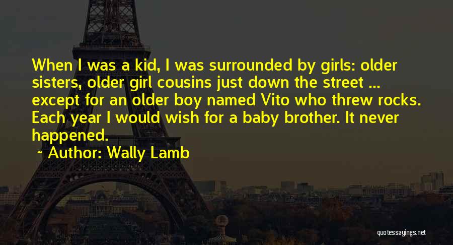 Baby Boy Quotes By Wally Lamb