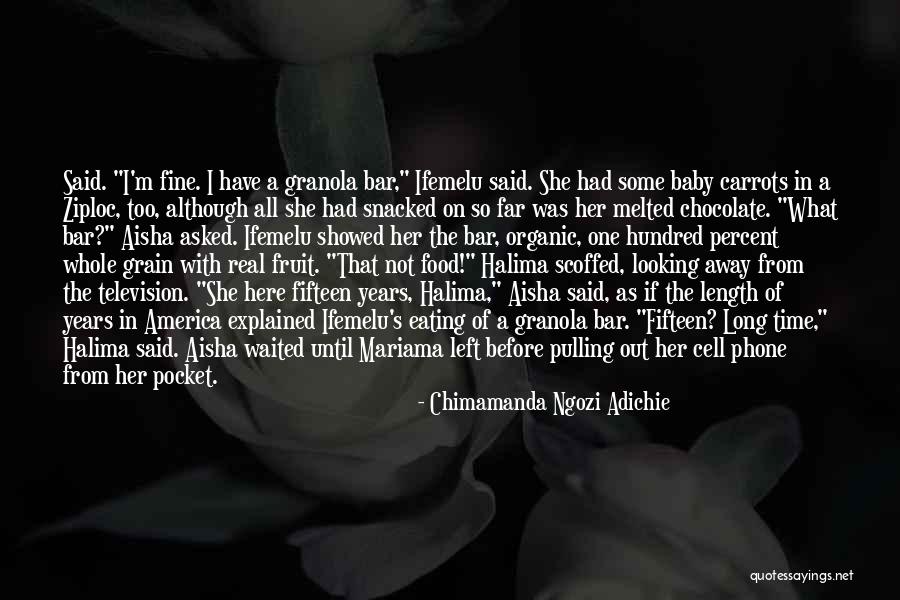 Baby Carrots Quotes By Chimamanda Ngozi Adichie