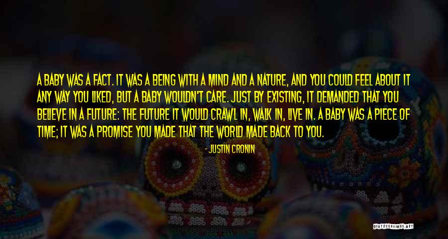 Baby Crawl Quotes By Justin Cronin