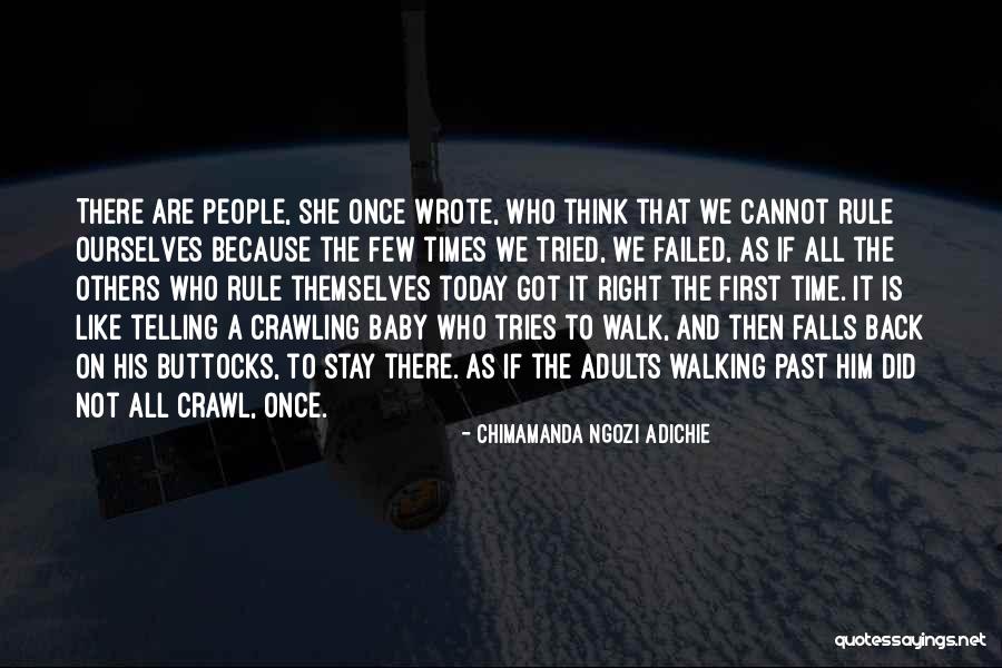 Baby Crawling Quotes By Chimamanda Ngozi Adichie Baby Crawling Quotes By Chimamanda Ngozi Adichie