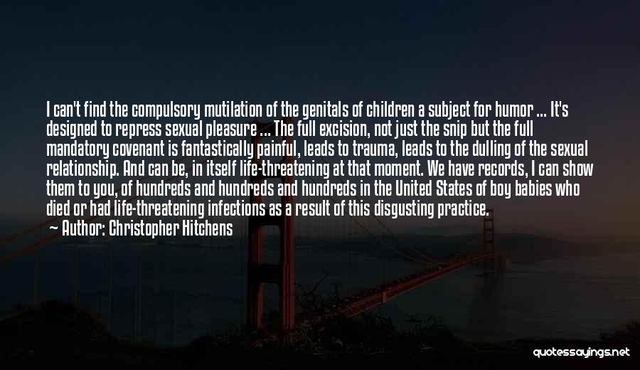 Baby Died Quotes By Christopher Hitchens