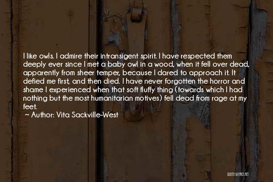 Baby Died Quotes By Vita Sackville-West