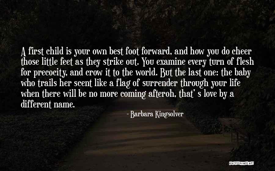 Baby Feet Quotes By Barbara Kingsolver