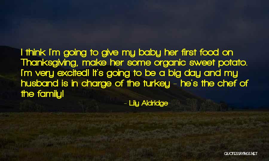 Baby First Food Quotes By Lily Aldridge Baby First Food Quotes By Lily Aldridge