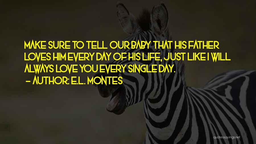 Baby I Love You Like Quotes By E.L. Montes