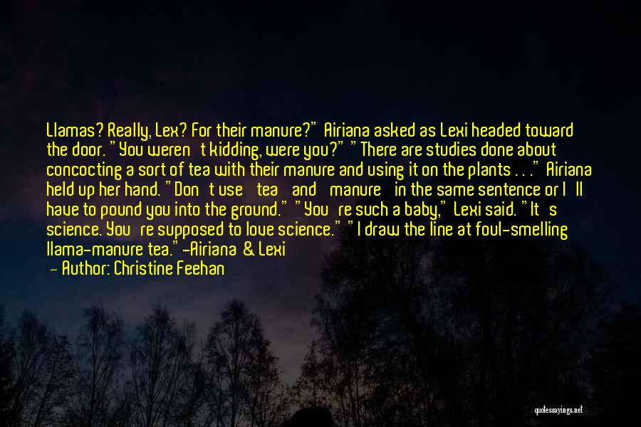 Baby I Really Love You Quotes By Christine Feehan