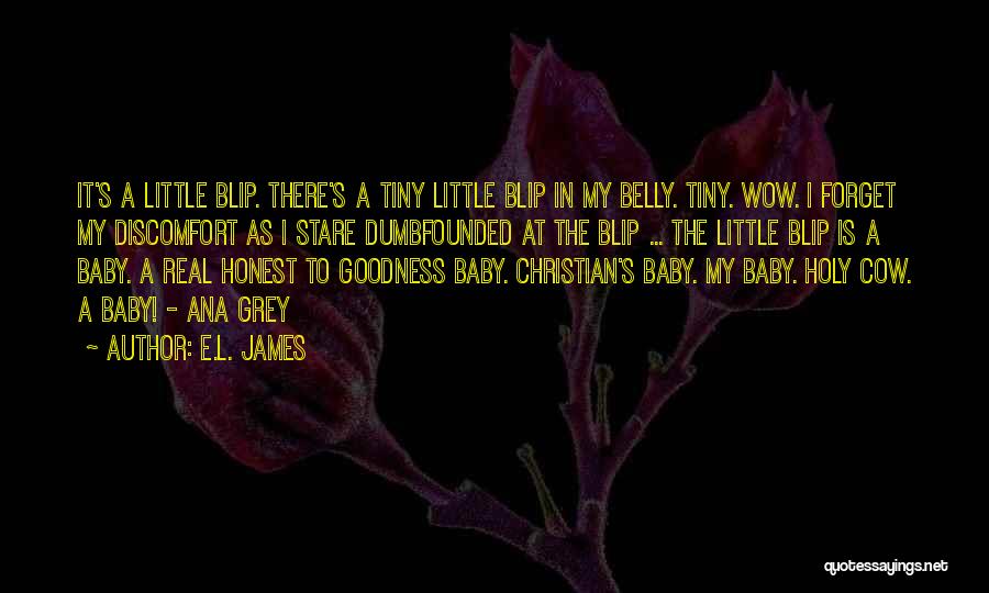 Baby In Belly Quotes By E.L. James