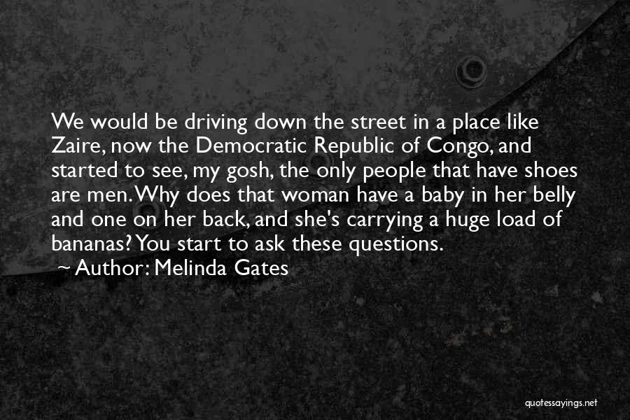 Baby In Belly Quotes By Melinda Gates