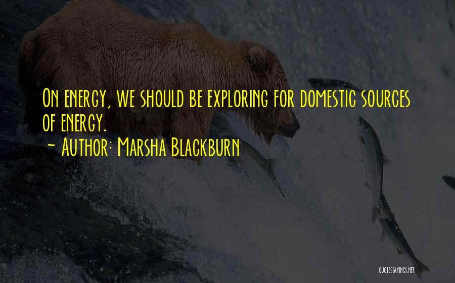 Baby Kochamma Quotes By Marsha Blackburn