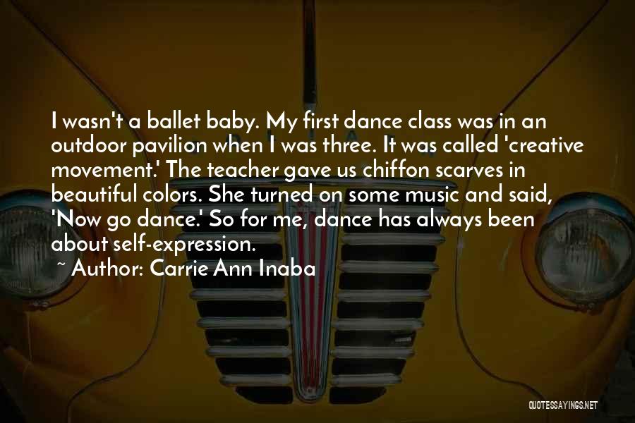 Baby Movement Quotes By Carrie Ann Inaba