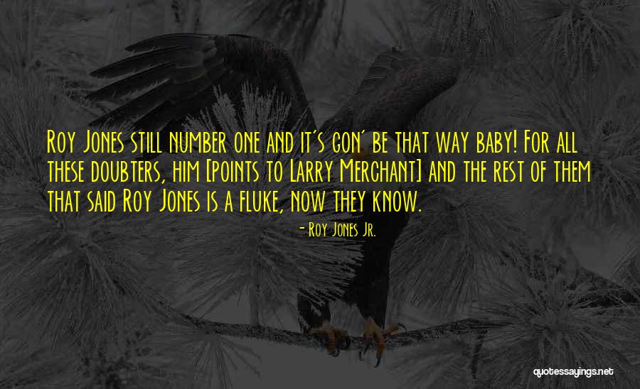 Baby Number 3 Quotes By Roy Jones Jr.