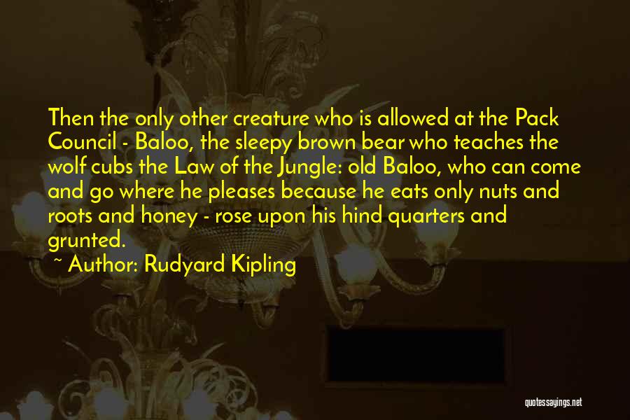 Baby Peanut Quotes By Rudyard Kipling