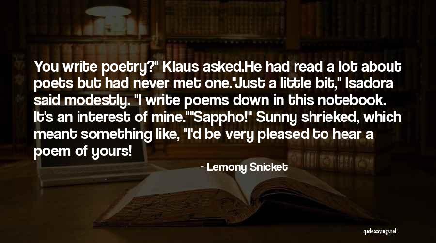 Baby Poems Quotes By Lemony Snicket Baby Poems Quotes By Lemony Snicket