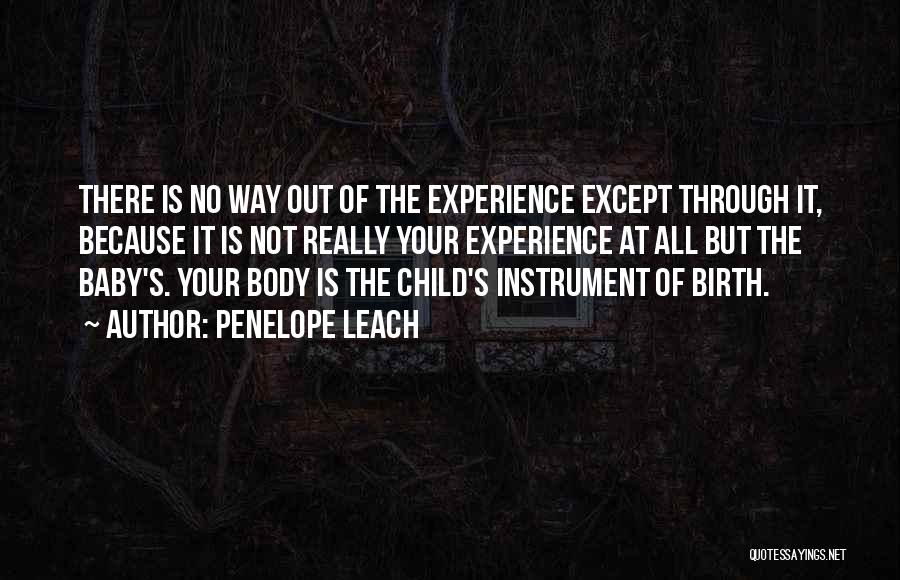 Baby Pregnancy Quotes By Penelope Leach