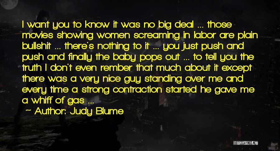 Baby Standing Up Quotes By Judy Blume