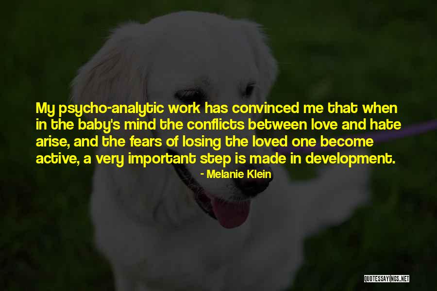 Baby Step Quotes By Melanie Klein Baby Step Quotes By Melanie Klein