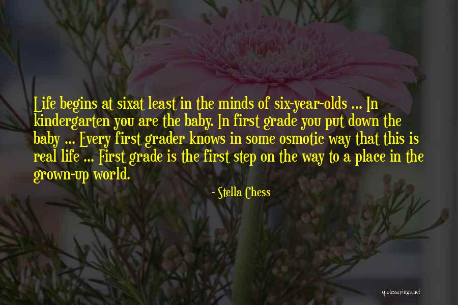 Baby Step Quotes By Stella Chess Baby Step Quotes By Stella Chess