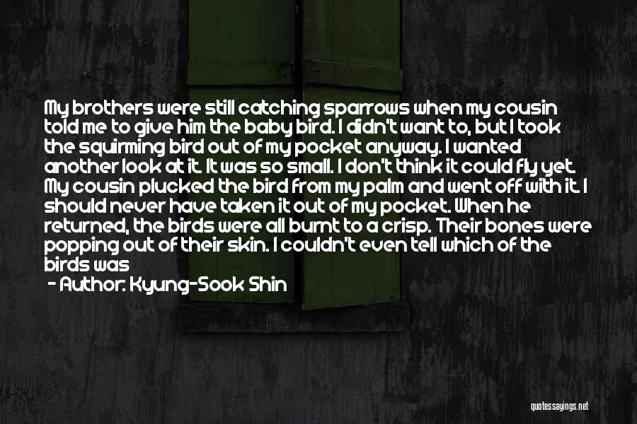 Baby Who Have Died Quotes By Kyung-Sook Shin