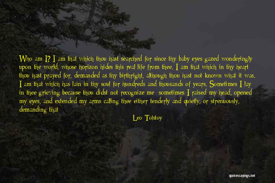 Baby You Are My World Quotes By Leo Tolstoy