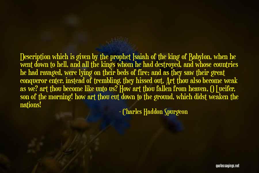 Babylon 5 Quotes By Charles Haddon Spurgeon