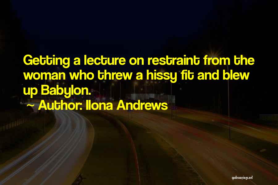 Babylon Quotes By Ilona Andrews