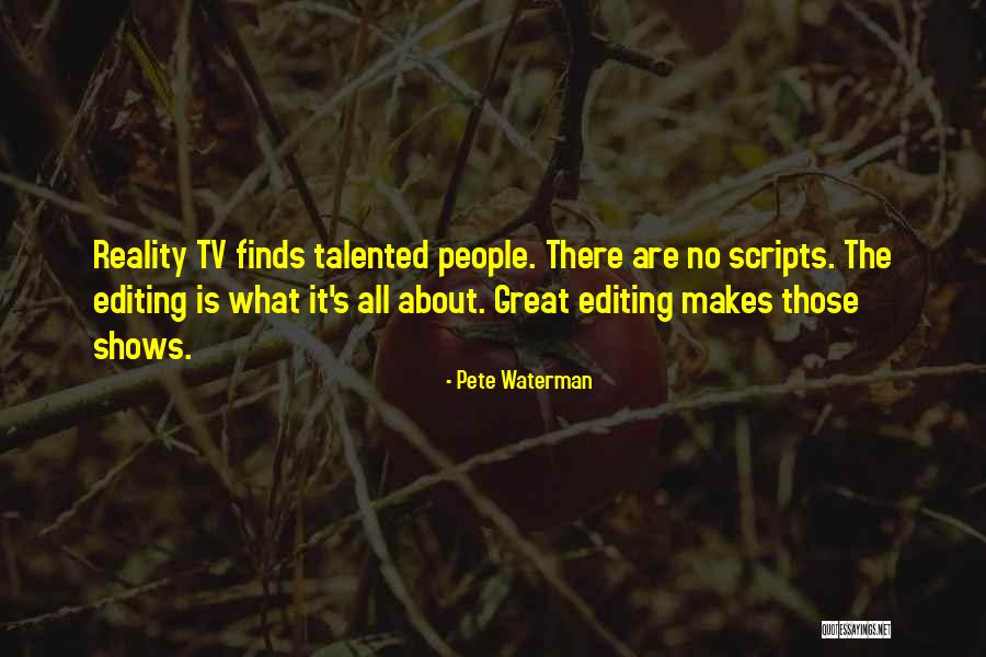 Baccini Quotes By Pete Waterman Baccini Quotes By Pete Waterman