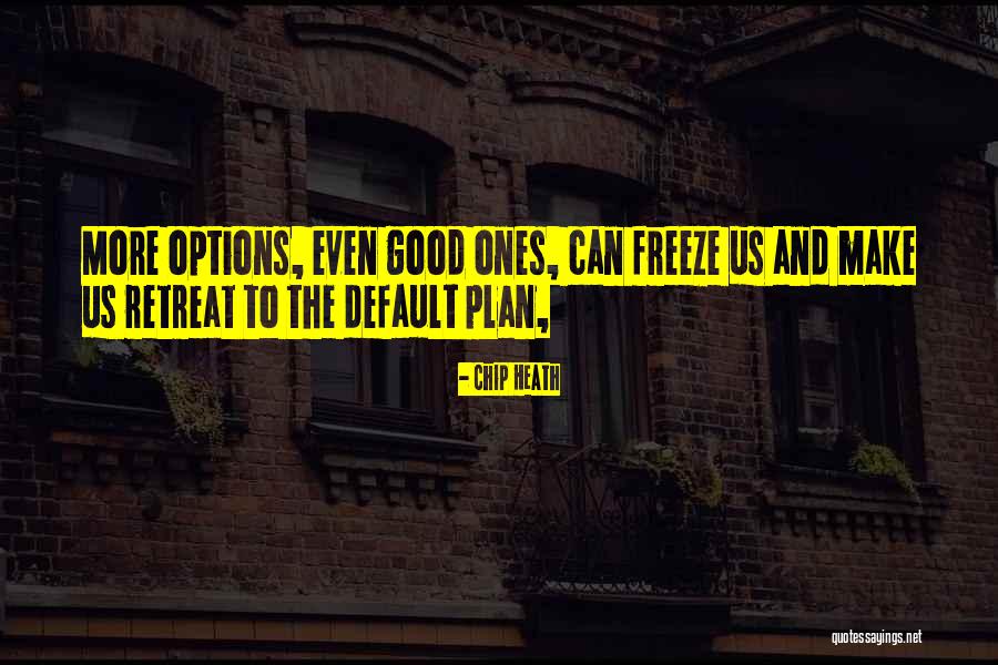 Bachem Ba Quotes By Chip Heath