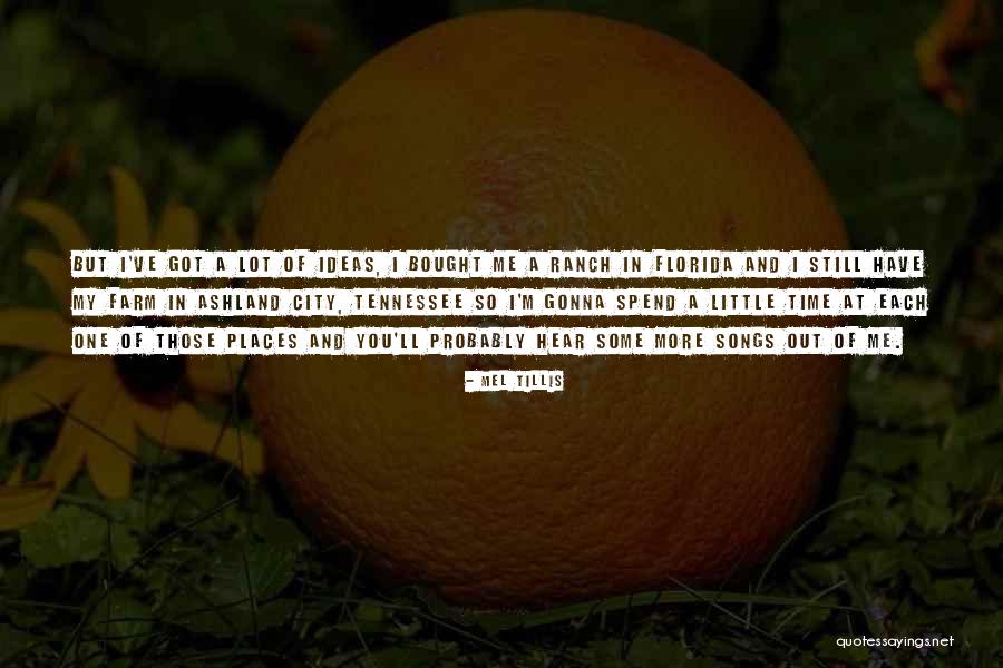 Bachillerato Quotes By Mel Tillis Bachillerato Quotes By Mel Tillis