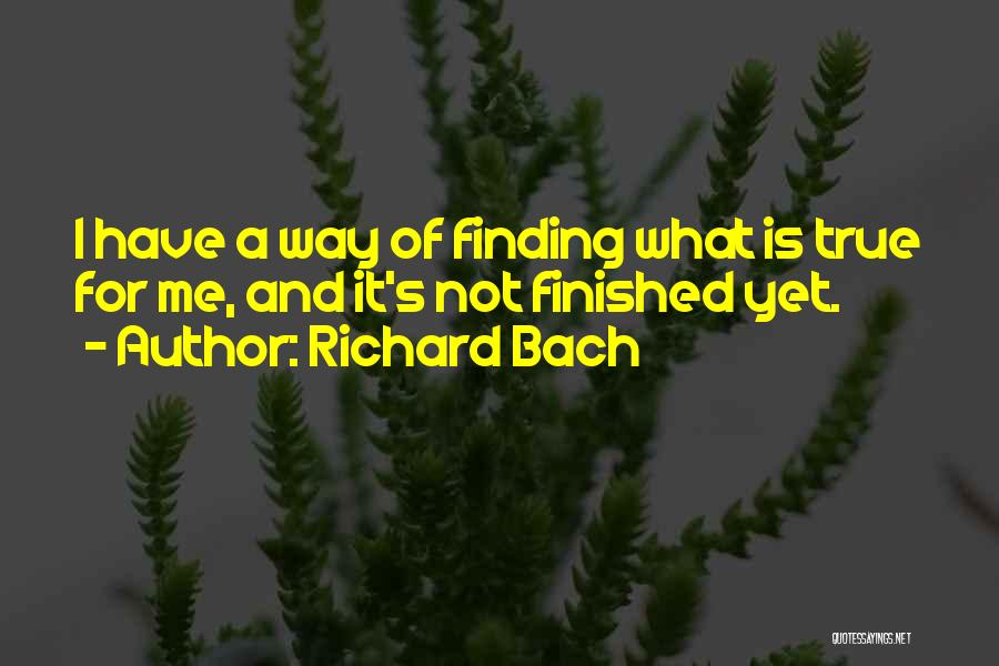 Bach's Quotes By Richard Bach