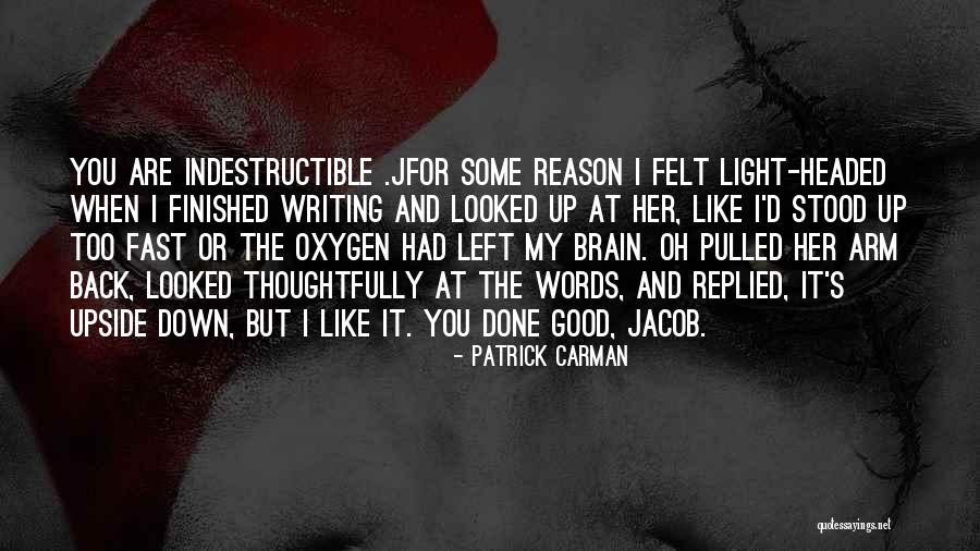 Bacik Pickles Quotes By Patrick Carman Bacik Pickles Quotes By Patrick Carman