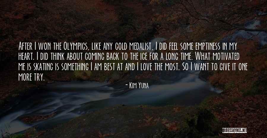 Back After A Long Time Quotes By Kim Yuna