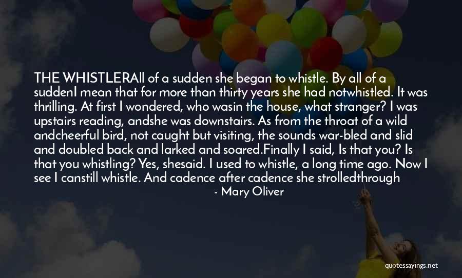 Back After A Long Time Quotes By Mary Oliver Back After A Long Time Quotes By Mary Oliver